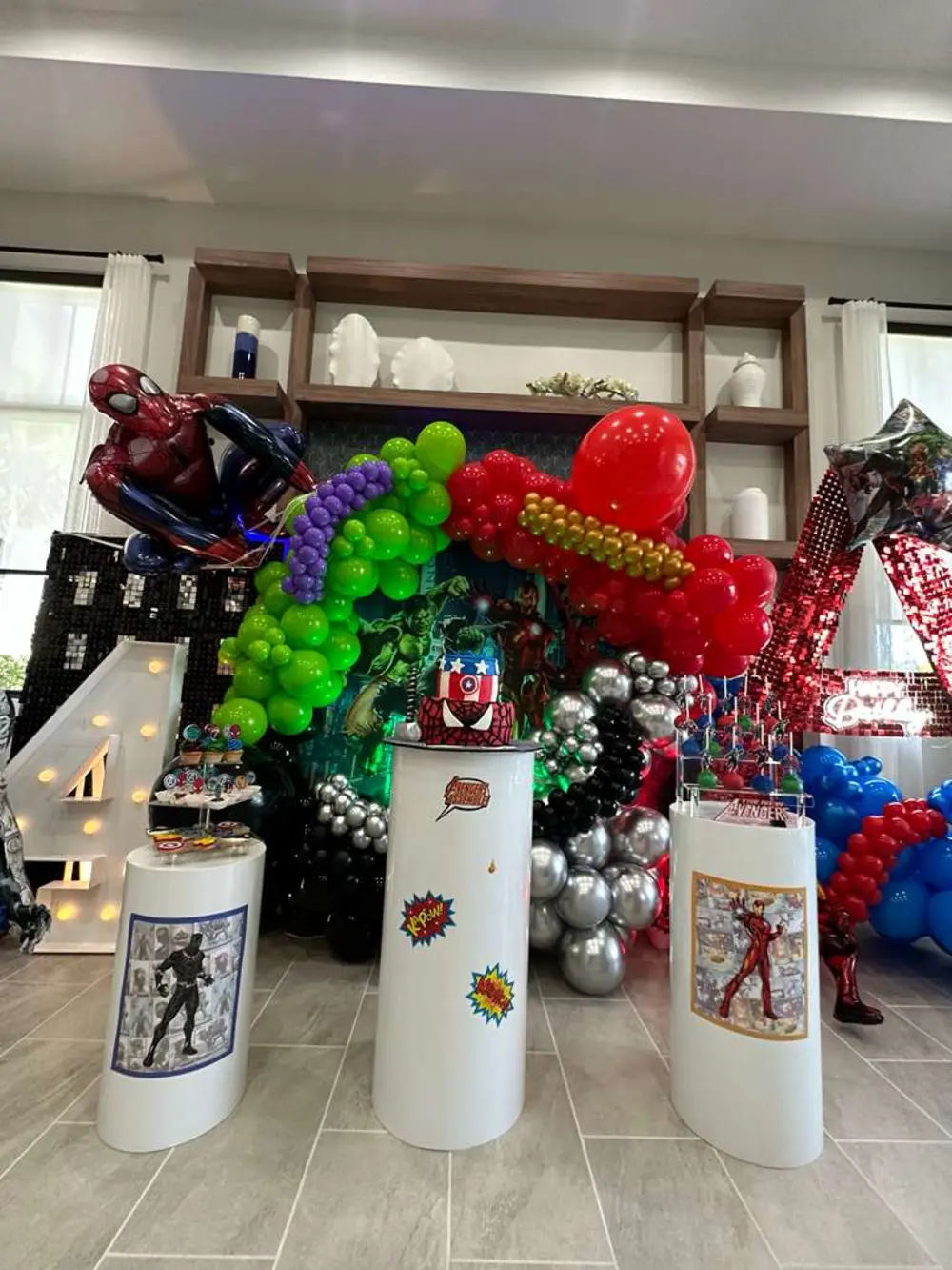 Fiesta de cumpleaños de los Vengadores de Richard y Michael - Imagen 1